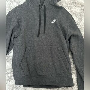 Dark gray Nike hoodie size small